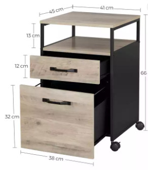 Мебель промышленного винтажного ящика шкафа 2 офиса стального коммерчески